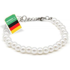 Kalsw-Bracelet De Perles Fait Main-Bijoux-Accessoire Élégant Pour Femmes Et Hommes-Longueur Réglable-Idée Cadeau,Style Minimaliste,Mariage,Bracelet Fait Main,Idée Cadeau - Neuf