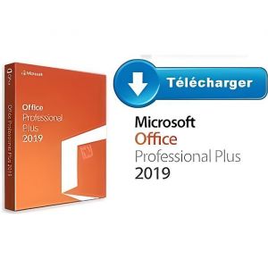 Microsoft Office 2019 Pro Plus Pour Pc - Version A T&eacute;l&eacute;charger - Neuf