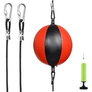 Balle De Boxe &Agrave; Double Extr&eacute;mit&eacute;, Balle R&eacute;flexe Pour Mma, Sac De Vitesse, Entra&icirc;nement Dodge Avec Anneau De Verrouillage - Neuf