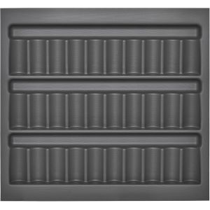 SJZG-I Porte-&Eacute;pices 513 X 473 X 28 Mm Gris Orion Avec Rev&ecirc;tement Anti-Bu&eacute;e Porte-&Eacute;pices En Verre Pour Tandembox Antaro/Intivo Et Modernbox Dans L'Armoire De 60 Cm - Neuf