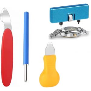 Kal-Outil De Changement De Batterie De Montre, Outil D'horlogerie, Ouvre-Boîtier Sert À Tourner Le Couvercle De Montre Ouvert, Kit D'outils D'horloger, Ouvre-Boîtier, Support, Remplacer - Neuf