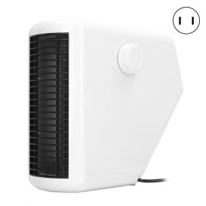 Mini Radiateur Portable De Bureau A Chauffage Rapide, Controle Intelligent De La Temperature, Chauffage D'appoint Pour La Maison Et Le Bureau, Blanc, Prise Americaine 110 V - Neuf