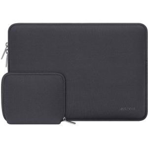KALANKA-16 Pouces Ordinateur Portable Pochette,Housse PC 15-15,6 Pouces,Compatible avec MacBook Pro 16,HP,Acer,Dell,Lenovo,ASUS,Laptop Sleeve N&eacute;opr&egrave;ne Sac avec Petite Pochette,Espace Gris - Neuf