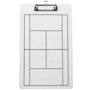 Tennis Effa&ccedil;able &Agrave; Sec Tableau D'entra&icirc;nement De Tennis Tableau De Comp&eacute;tition Tableau De Strat&eacute;gie Presse-Papiers De Tennis - Neuf