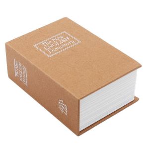 Imite l'aspect d'un livre et est parfait pour la maison (mini jaune) - Neuf