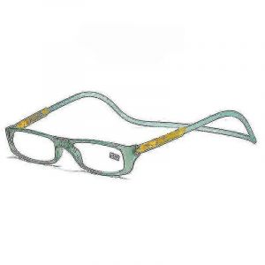 Lunettes De Lecture Magnétiques Pliantes Snap Click Front Neck Hanging Lunettes - Neuf