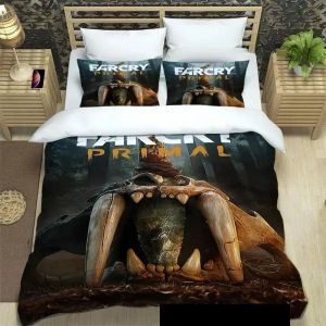 Parure De Lit Avec Housse De Couette Et Imprime 3d Du Jeu Anime Far Cry, Cadeau Idéal Pour Jeunes Filles Et Garcon S - Neuf