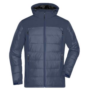 Veste Matelass&eacute;e Homme Anorak Ski / Neige - Jn1050 - Bleu Marine - Neuf