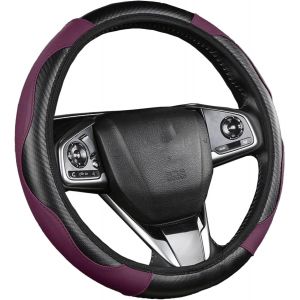 Kal-Couvre Volant En Cuir De Carbone Pour Fille Violet - Neuf