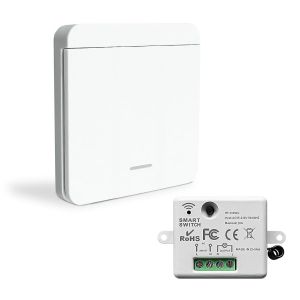 interrupteur sans fil,prise telecommande sans fil,interrupteur de sécurité de l'émetteur RF et contrôleur de récepteur 10A 240V,installation facile pour lampe jusqu'à 1500W - Neuf