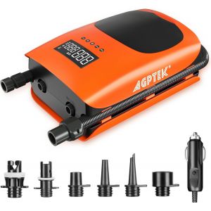 Chenquansarl-Pompe À Air Rechargeable Auto-Off, 22 Psi 12 V Pompe À Air Électrique Numérique, Pompe Portable Pour Paddleboard Gonflable, Matelas, Piscine Gonflable, Tentes Et Bateaux Gonflables - Neuf