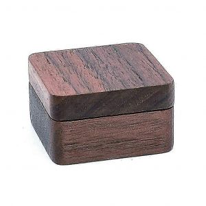 Haute Qualit&eacute; Hommes Costume En Bois Bouton De Manchette Coffret Cadeau Bijoux En Bois Souvenir Bo&icirc;te De Rangement - Neuf