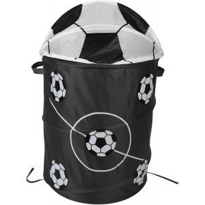 MEVRONISSHOP-Football Mod&eacute;lisation Panier &agrave; linge pliable Stockage Polyester Tissu - Neuf