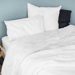 Taie D'oreiller En Coton Lav&eacute; - Neuf