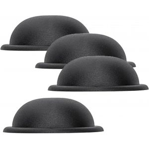 4 pièces Pied de Valise Goujons de Bagage pièces de Rechange Universel Sac à Main Pieds Goujons Noir Valise Pieds latéraux pour valises de Voyage, modèle B - Neuf