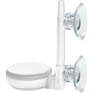 Aquarium Pierre A Air,Diffuseur D'air Pour Aquariophilie,Pierre À Bulles Utilisé Dans Les Aquariums Et Les Pompes Hydroponiques Avec Vanne De Contrôle Et Ventouses (35 Mm) - Neuf