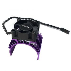 Ventilateur De Refroidissement De Couvercle De Dissipateur Thermique De Moteur Compatible 144001 124019 124018 124016 104001 Voiture Rc 540 550 3650 Moteur H - Neuf