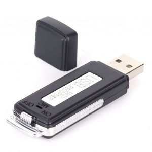 Enregistreur vocal numerique portable U01 U Disk pour conference/entretien, 4 Go - Neuf
