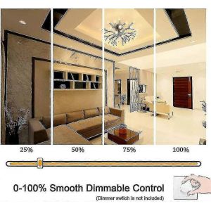 Ampoule Led R7s 118mm 30w Dimmable,Blanc Chaud 3000k 3000lm,Linéaire Remplacer J118 300w Lampe Halogène,360 - Neuf
