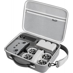 Neo Sac De Voyage Portable En Polyur&eacute;thane Pour Dji Neo Fly More Accessoires Combo Sac De Transport Pour Drone Dji Neo Compatible Avec Contr&ocirc;leur Rc-N3/N2,Batterie Neo,Station De Charge - Neuf