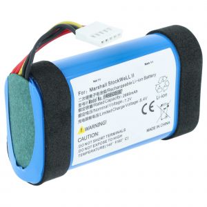 vhbw Batterie remplacement pour Marshall C406A3 pour haut-parleurs, enceintes portatives (2680mAh, 7,2V, Li-ion) - Neuf