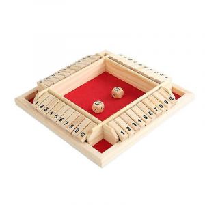 Jeu de soci&eacute;t&eacute; &agrave; double face avec nombres et flop &agrave; quatre faces Action ou V&eacute;rit&eacute;, jeu d&eacute;contract&eacute; pour bar KTV-rouge - Neuf