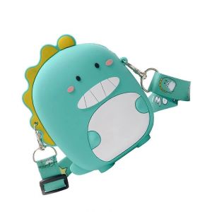 Enfants De Silicone De Sac &Agrave; Bandouli&egrave;re Porte-Monnaie Porte-Monnaie Plaisir De Dinosaures De Stockage - Neuf