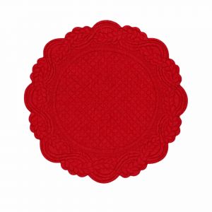 Set De Table Rond Lavable Matelass&eacute; Coton - Neuf