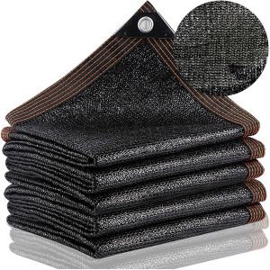 Ulteronixshop-Filet D'Ombrage, 4x5m Filet Protection Solaire 95% UV Tissu D'Ombrage, Toile d'ombrage de Serres Coupe-Ventpour La Couverture V&eacute;G&eacute;Tale/Serre/Jardin/Pergola/Patio Lawn/Pet House - Neuf