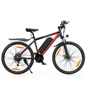 V&eacute;lo &Eacute;lectrique Varun M27-1 Pro, 27,5&rdquo;, Application Mobile, Rouge - Neuf
