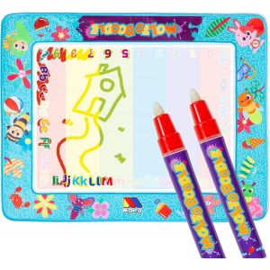ChenQuanSarl-Molto Tapis De Dessin Xxl Sans Encre + 2 Feutres &iquest; Jouet Cr&eacute;atif Pour Enfants Pour Dessiner Et Effacer &iquest; Activit&eacute; &Eacute;ducative Pour Enfants &iquest; &Eacute;cologique Et R&eacute;utilisable - Neuf