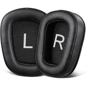 Cuir Protéiné Mousse Coussin Coussinets pour Logitech G35 G930 G933 G933S G935 G633 G633S G635 G533 G430 G431 G432 G433 G332 G230 G231 G233 Casque - Neuf