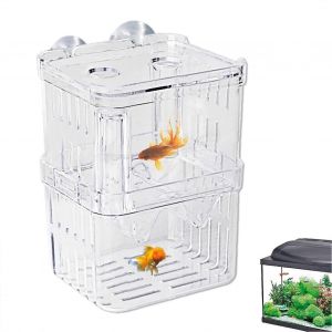 Acrylique Élevage De Poissons De La Boîte De Couveuse Pour L'écloserie Aquarium Diviseur Pépinière Éleveur Zone De Réservoir De Poissons D'élevage En Zone De - Neuf