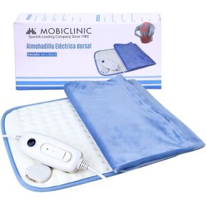 Mobiclinic&reg;, Coussin chauffant el&eacute;ctrique, Pour le dos, Tr&egrave;s faible consommation, 6 niveaux de chaleur, Arr&ecirc;t automatique, Marque europ&eacute;enne, Les lombaires et cervicales, 40x30 - Neuf