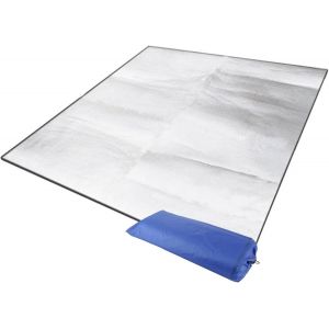 Letnerny-Matelas Camping, 1.2 X 2 M Tapis Sol Camping, Pliable Tapis De Couchage, Matelas Mousse Camping En Aluminium Pour Camping, Plage, Pique-Nique - Neuf