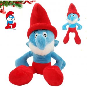 DDA-Peluche Schtroumpf, Smurfs Poupée en Peluche, Smurf Plush Toys, Smurfs Jouets Peluche, Smurfs Peluche Figures, Smurrfs Poupée Plush, Anime Schtroumpfette Peluche, Cadeau pour garçons et Filles - Neuf