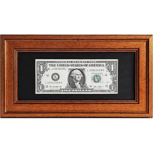 Fchhk-Cadre De Licence Commerciale Rétro Noir Doré, Cadre Pour Certificat De Facture, Verre De Protection Uv, Cadre Photo Pour Billet De Dollar, Cadre Photo Noir Mat, Chevalet - Neuf