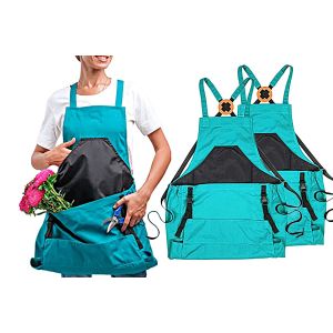Tablier de jardinage avec poches et pochette de r&eacute;colte pour hommes et femmes - Neuf