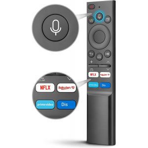 MEVRONISSHOP-Remplacement de la Telecommande-Samsung-Smart-TV, T&eacute;l&eacute;commande Universelle pour Smart TV Samsung - QLED Crystal UHD 4K Smart TVs - Neuf