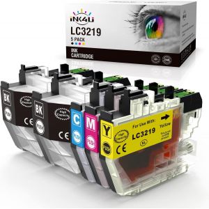 LC3219XL LC3217 Cartouches d'encre Remplacement pour cartouche Brother LC3219XL LC3217 pour Brother MFC-J5330DW MFC-J5335DW MFC-J6930DW MFC-J5730DW MFC-J5930DW MFC-J6530DW MFC-J6935DW (5 Paquet) - Neuf