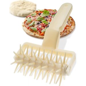 Rouleau Pique-Pâte,Aide À Cuisiner Uniformément Des Pizzas À La Croûte Fine Et Empêche La Pâte De Se Boursoufler - Neuf