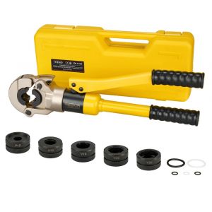 Pince &agrave; Sertir Multicouche (100kn), Pour Raccords sur Tubes: V12, V15, V18, V22, V28 - Neuf