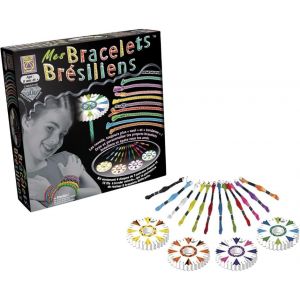 Kalanka-Creative - Mes Bracelet Brésilien - Jouet Créatif Pour Enfant Idéale Dès 8 Ans - Créer Tes Propres Bracelets D'amitiés Brésiliens - Coffret De Fabrication De Bracelet Brésilien - Ct5488 - Neuf