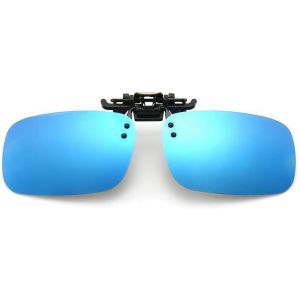 Lunettes De Soleil Polarisées, Clip Polarisation Lunettes De Soleil Sur Ordonnance Lunettes Hommes Femmes, Uv400 Polarized Lunettes Soleil Pour Conduite/Golf/Pêche/Chasse/Sports Plein Air 1pcs - Neuf