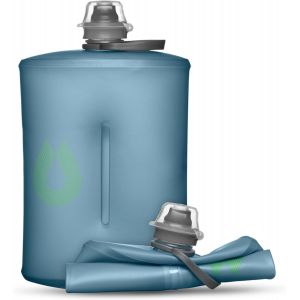 Eryi-Stow (1 L, 32 Oz) U2013 Bouteille D'eau Pliable U2013 Bouteille De Voyage Ultra Légère Et Pliable, Flacon Souple Pour Ski, Randonnée, Vélo Ou Escalade U2013 Bleu Tahoe - Neuf