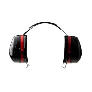 Casque antibruit 3M PELTOR Optime III, 35 dB, noir/rouge, tour de cou, H540B-412-SV - Neuf
