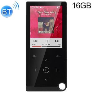 Lecteur MP4 Bluetooth Écran Tactile 2.4 Pouces 16GB Audio Vidéo Haute Qualité Noir YONIS - Neuf
