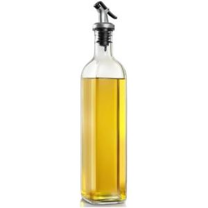 Bhhbb-Bouteille Huile, 2 Packs Distributeur Huile D'olive, 500ml Bouteille En Verre Convient Pour La Cuisine, Les Salades Et Les Grillades - Neuf