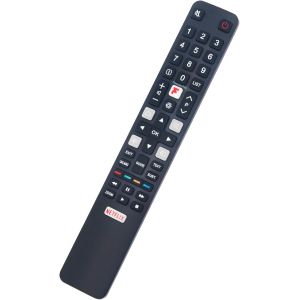 T&eacute;l&eacute;commande De Rechange Rc802N Yui5 Sub Rc802Nu1 Rc802N4 Pour Tv Tcl Ultra Slim 4K Android Tv C71K C725K C72K+ C815K C815K P615K P638K P715K P725K P73K - Neuf