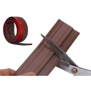 Joint d'&eacute;tanch&eacute;it&eacute; en silicone pour portes, auto-adh&eacute;sif, coupe-froid - Neuf